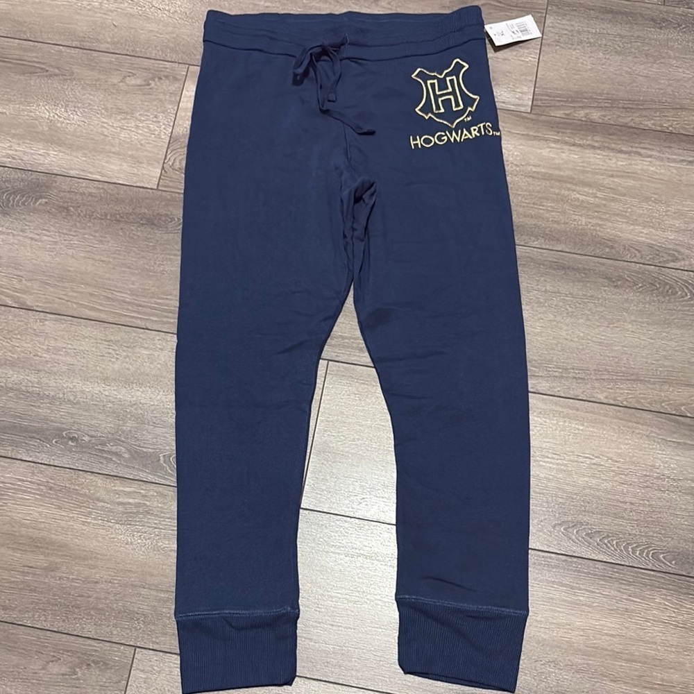 Harry Potter Blue Joggers with Relaxed Fit and Graphic XL55